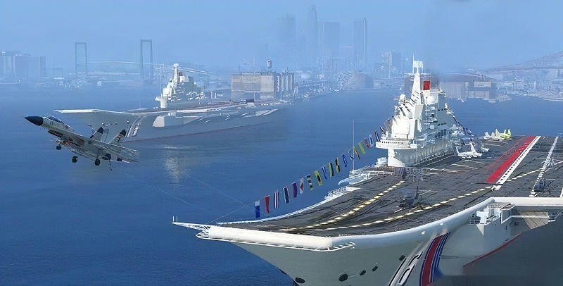 中國(guó)海軍航母基地，遼寧艦艦載機(jī)訓(xùn)練基地